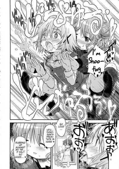 (Tora Matsuri 2015) [GADGET (A-10)] Futanari Sketch 2 (Hidamari Sketch) [English]