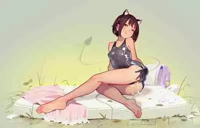 [MonsieuR (MUK)] Otoko de asobu mesugaki-chan tachi illustration set 2020-2023 [Textless]