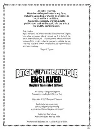 Bitch of the jungle – Enslaved