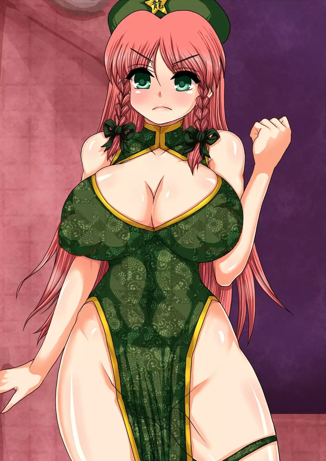 TaimaKenshi Hong Meiling ~ Seigi no China doresu kakutou Onee-san VS Aku no Shokushu Youkai!~