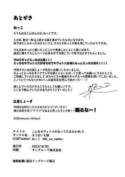 Konna Kivotos ga Atte Tamaruka Hon. 2