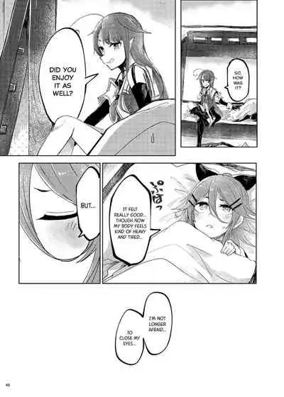 (Houraigekisen! Yo-i! 29Senme) [Sonna Kanji de Heiankyou (Itomugi-kun)] Futari no Himitsu (Kantai Collection -KanColle-) [English] [Black Grimoires]