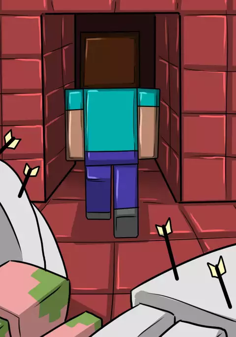 Minecraft <Koukou Daibouken> 3