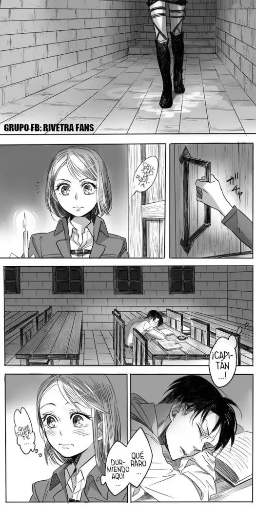 Rivetra Doujinshi Levi x Petra Español