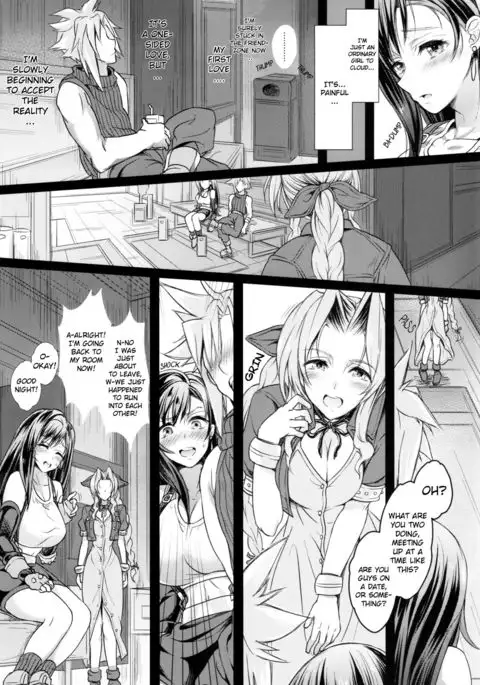 Futanari Doutei Tifa San -Junjou- Inran Mesuchinpo Kairaku Ochi + Paper