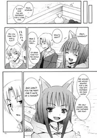 [Nounai Kanojo (Kishiri Toworu)] Ookami to Ookamiotoko (Spice and Wolf) [English] [Reromanga]