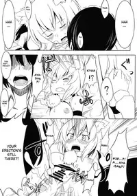 (Reitaisai 7) [Tenrake Chaya (Ahru)] Omakase! Momimomi Wanwan O! (Touhou Project) [English] [DesuDesu]