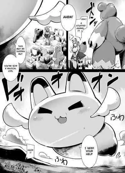 Bakunyuu Kitsune Mimi Mahou Shoujo wa Kyodaika shika Dekimasen! | Big breasted fox eared magical girl can only be huge!