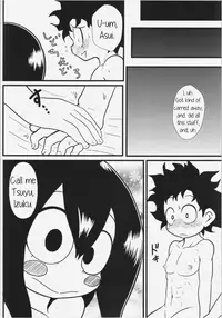 (C87) [Tokyo Tsunamushi Land (Tsunamushi)] Tsuyu-chan to! Ganbare tte Kanji no Dex | Tsuyu and! Some Do-Your-Best DEKX (My Hero Academia) [English] [Justice Translations] [Decensored]