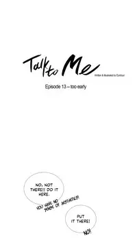 [Silverstar] Talk To Me Ch.1-33 (English) (Ongoing)