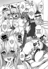 (C91) [Labomagi! (Takeda Aranobu)] Warspite to Hajimete no Senkan Harem Yasen Seikatsu (Kantai Collection -KanColle-) [English] [NHNL]