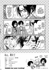 (FALL OF WALL2) [Cherry Moon (K-Zima)] Nee, Oshiete (Shingeki no Kyojin) [English]