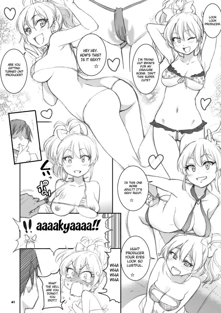 Mukai Takumi's 95cm Bust, Oikawa Shizuku's 105cm Bust