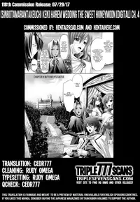 [Sinbo Tamaran, Takeuti Ken] Harem Wedding The Sweet Honeymoon Ch. 1-6 [English] [TripleSevenScans] [Digital]
