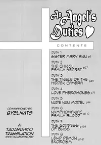 [Nagashima Chosuke] Tenshi No Otsutome (An Angel's Duty) Vol. 1 [English] [Tadanohito]