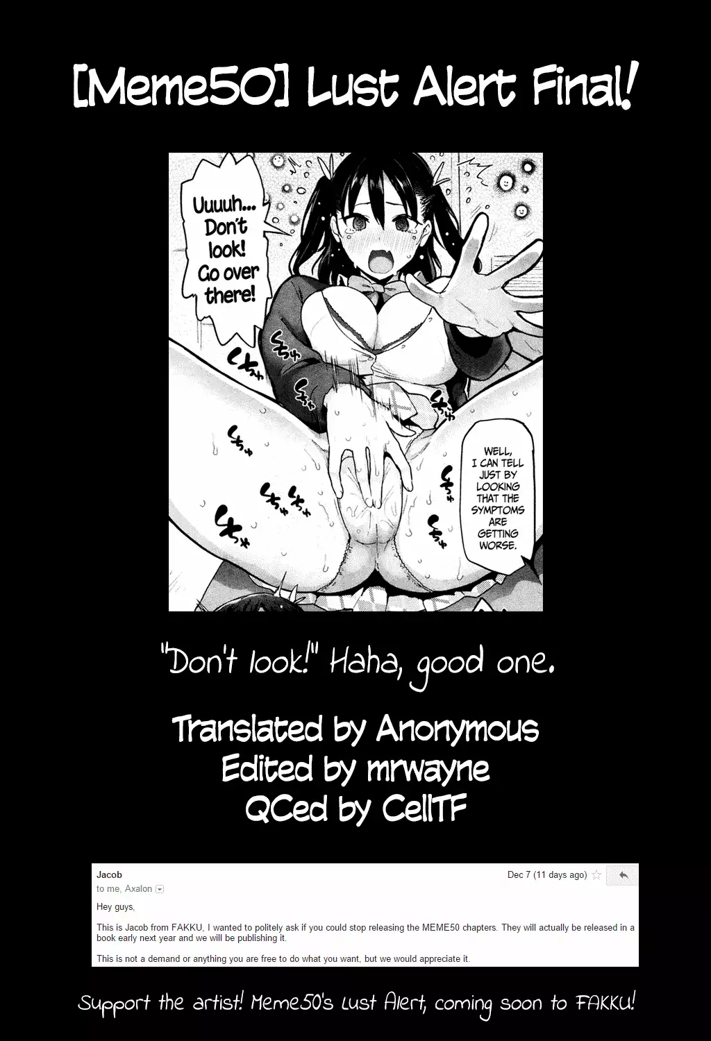 Yokujou Keihou FINAL! | Lust Alert FINAL!