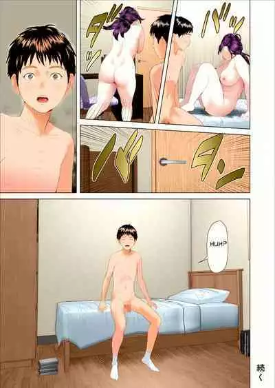 [Hy-dou (Hyji)] Kinjo Yuuwaku Boku ga Okaa-san to Konna Koto ni Nacchau Hanashi 2 Shinnyuu Hen | Neighborhood Seduction The Story About How I Came To Be Like This With My Mother 2 - Penetration Volume [English] [Amoskandy] [Colorized] [Incomplete]