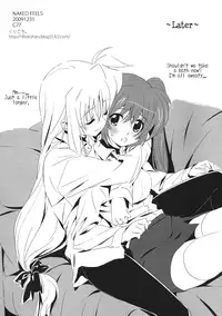 (C77) [Kuri Koro. (tokoharu)] Naked Feels (Mahou Shoujo Lyrical Nanoha [Magical Girl Lyrical Nanoha]) [English] [NanoFate]