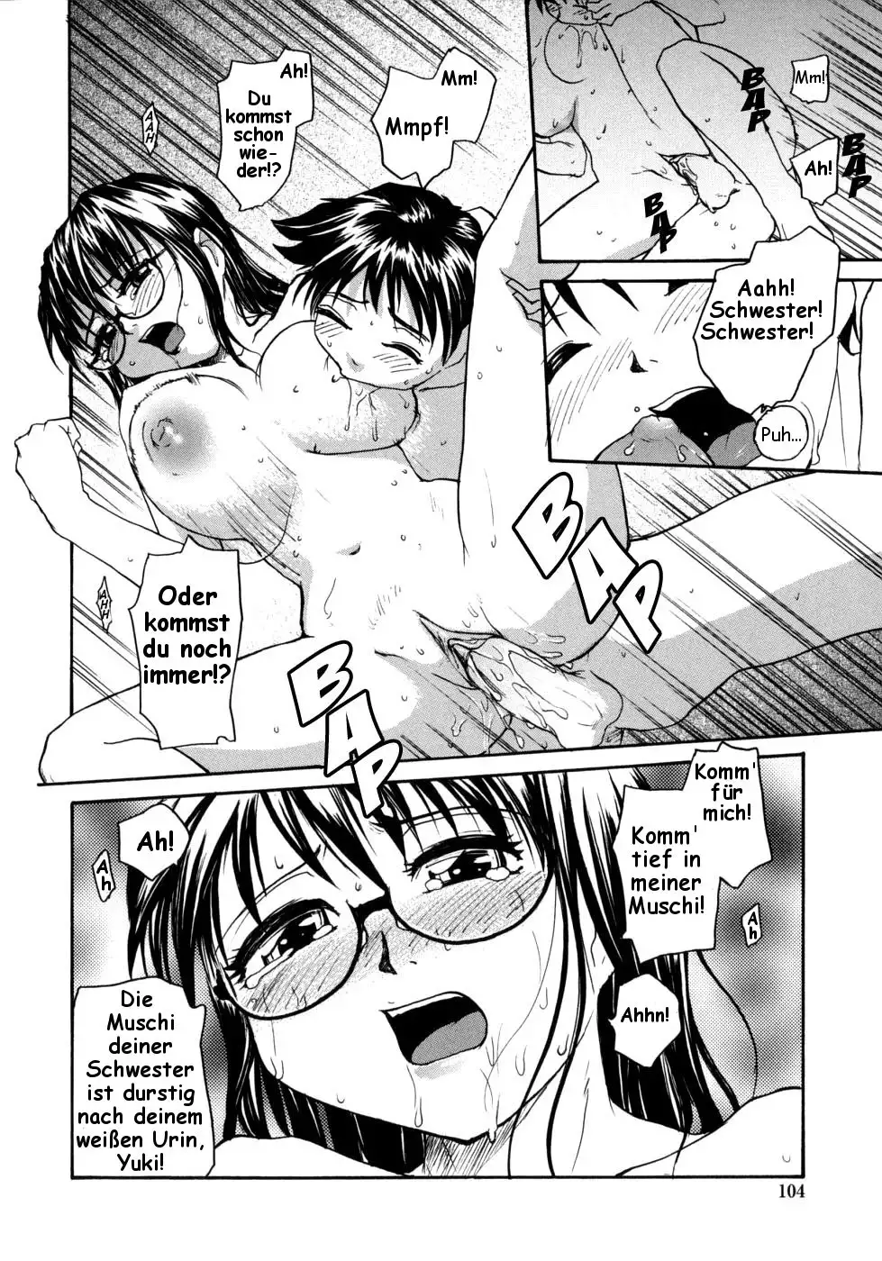 Ane to Megane to Milk - Sister, glasses and sperm