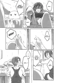 (SUPER24) [321 (Mitsui)] Can Haruka Have Sex with Rin After Suddenly Turning Into an Odd Little Lifeform? (Free!) [English] [September Scanlations]