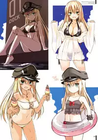 (C89) [Digital Flyer (Oota Yuuichi)] BisColle Zwei -Bismarck Collection 2015- (Kantai Collection -KanColle-) [Chinese] [嗶咔嗶咔漢化組]