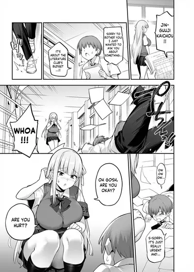 Akogare no Seitokaichou ga Kyonyuu Sugiru Ken | The Beloved Student Council President With the Obscenely Big Tits