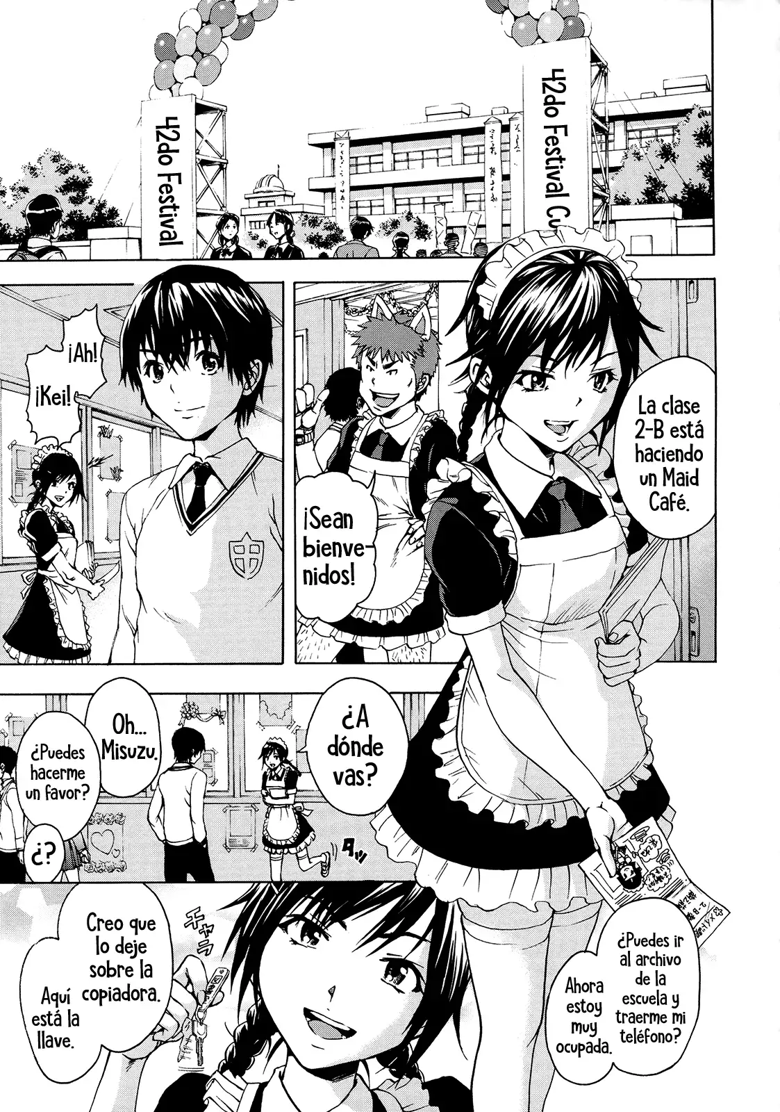 Itsu no Manika Shoujo wa | La chica de la que no estaba consciente Ch. 1-4