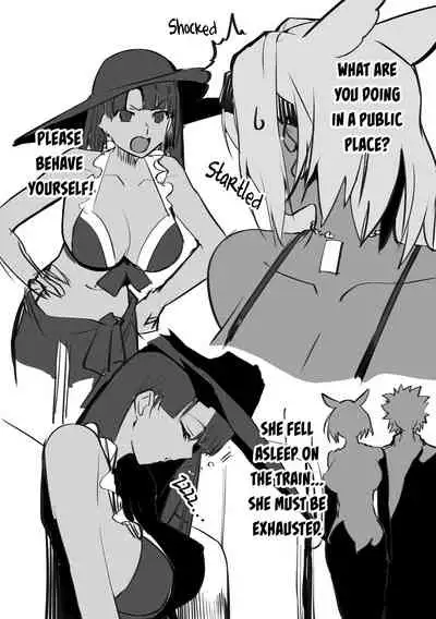 [Armadillo (Renji)] Kinpatsu Bunny to H na Game Shimasu 2&1 | Playing Horny Games With Blond Bunny 2 and 1 (Fate/Grand Order) [English] {Hennojin} [Digital]