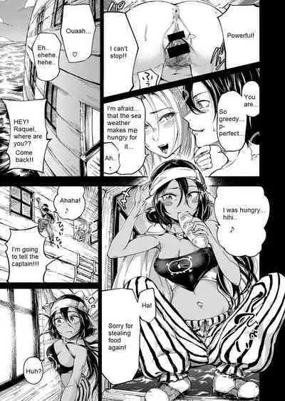 Soukai no Heso Kaizoku Ch. 2 Kokurou Tsukiyo ni Naku | Navel Fetish Pirates 2