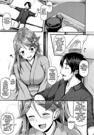 (C89) [Tonpuratei (Saemon)] Amagi to Ichaicha Shitai!! | I want to flirt with Amagi!! (Kantai Collection -KanColle-) [English] [Valachlad]