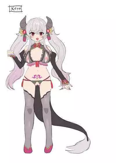 [TSF no F (Hiiragi Popura, Yotsuba Chika)] Yuusha aku ni ochiru ~ Ryu hime Meifa no kakusei ~