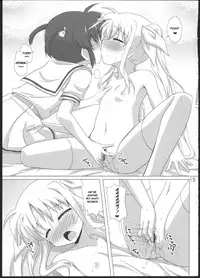 (C83) [Goberazzo (Mukaibi Aoi)] Onnanoko Doushi dakedo Ai sae Areba Kankeinai yo ne (Mahou Shoujo Lyrical Nanoha) [English] [GM_Highlander]