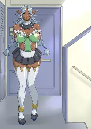 Elf no Sumu Danchi - Dark Elf Mama Gyunhild