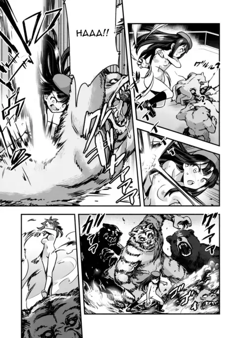 Hadakahime Honoka San Kyodai Osubuta vs Chounouryoku Shoujo!