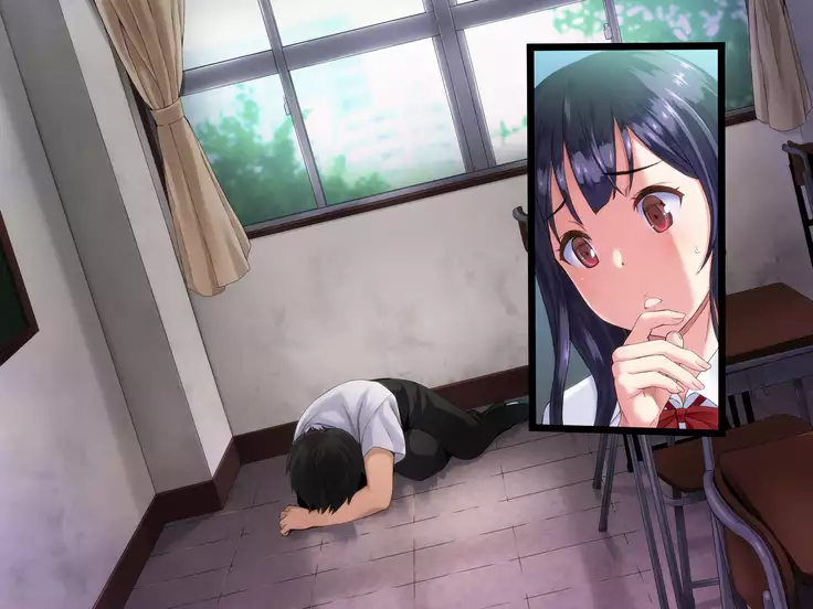 Kyousei Netorare Seitokaichou ~Chinpira no Nikubou o Musaboru Boku no Kanojo~