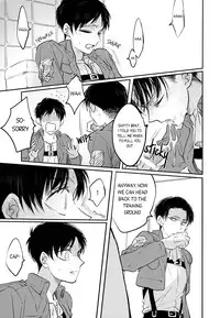 (Dai 3 Kai Hekigai Chousa Haku) [Satoukibi (Amesusu)] Toaru Shinpei no Warm Up | The Warm Up of a Certain Recruit (Shingeki no Kyojin) [English] [humanitys sassiest]