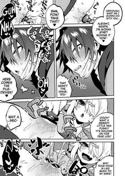 [Hakushu Kassai (Wakamiya Teresa)] Iyo-senpai wa Masaki-chan no Omocha | Iyo-senpai is Masaki-chan's Toy! [English] [Digital]