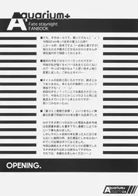 (C70) [Harukomachikan. (Nakazuki Yuuna)] Aquarium+ (Fate/stay night)