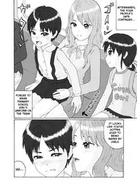 [Chijoku An] Futanari Sanshimai wa Josou Shounen no Anal ga Osuki | The Three Futanari Sisters Like to Have Anal Sex With the Crossdressing Boy [English] [tub]
