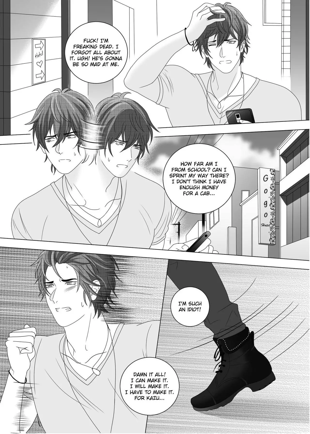 Fujoshi Trapped in a Seme's Perfect Body 3, 4