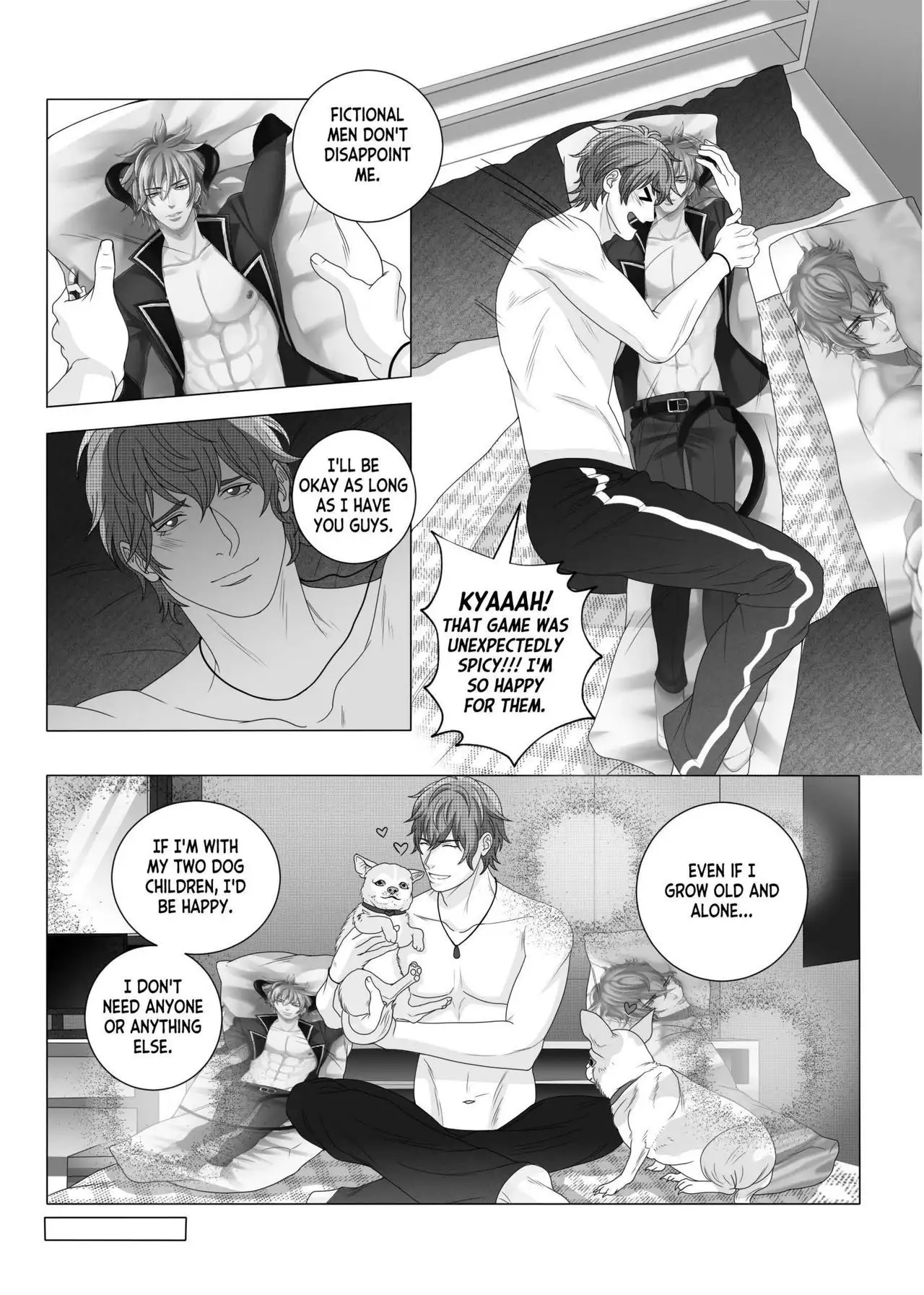 Fujoshi Trapped in a Seme's Perfect Body 3, 4