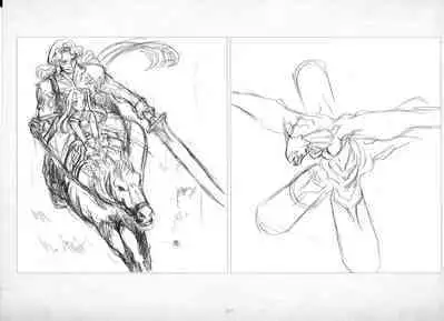 ALICESOFT ORION SCRIBBLES with CROQUIS ULTIMATE EDITION VOL.2 織音計画特別版 ラフ画集