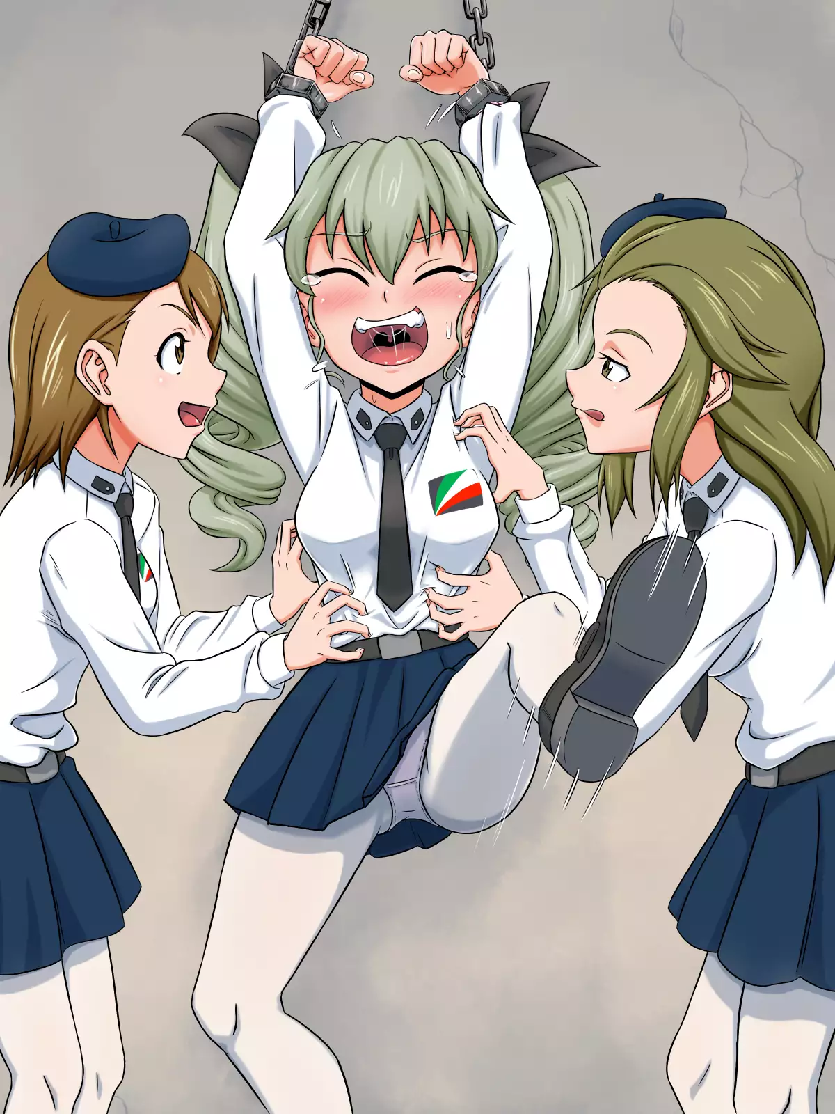 Sensha Shoujo no Warai Jigoku ~ Futanari Kaizou Kyousei Sakusei ~