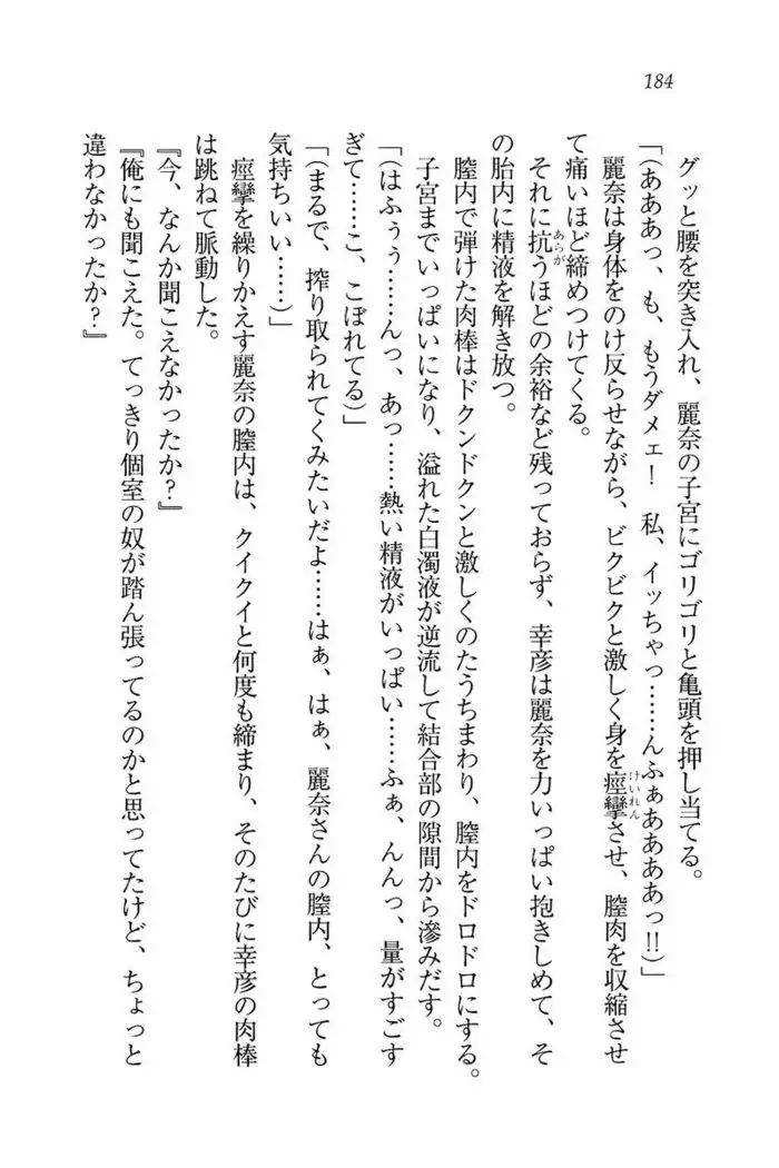 お嬢様☆お世継ぎ生産計画