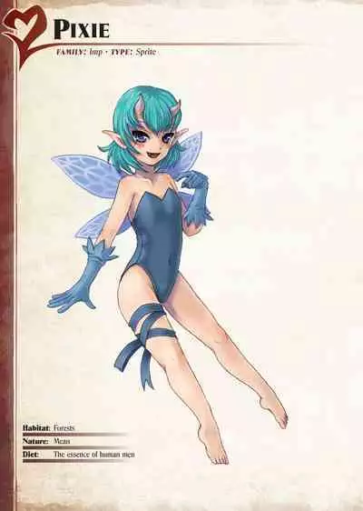 [Kurobinega (Kenkou Cross)] Mamono Musume Zukan I -Monster Girl Encyclopedia- Vol. 1 [English]