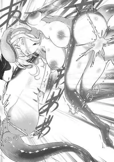 Alien Queen no Mae de Seieki o Sasageyou