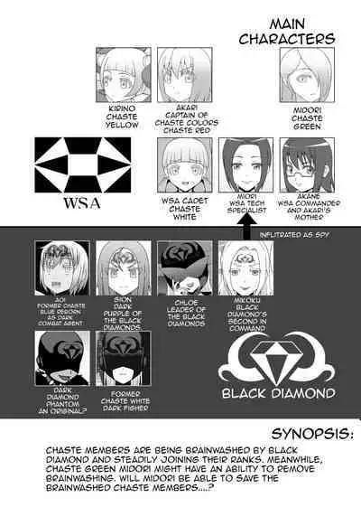 Teisou Sentai Virginal Colors Ch.4 | Chastity Sentai Chaste Colors Ch. 4