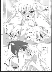 (C83) [Goberazzo (Mukaibi Aoi)] Onnanoko Doushi dakedo Ai sae Areba Kankeinai yo ne (Mahou Shoujo Lyrical Nanoha) [English] [GM_Highlander]