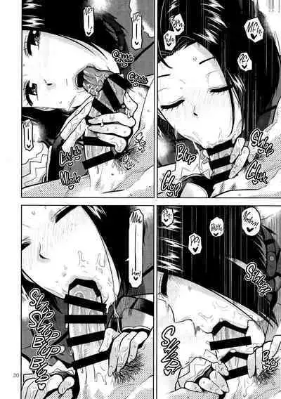 (C96) [Aimasutei (Fumitsuki Yuu)] Azusa-san ga Te to Kuchi dake de Shite Kureru Hon | Azusa-san Only Uses Her Hands and Mouth (THE IDOLM@STER) [English] [korafu + head empty]