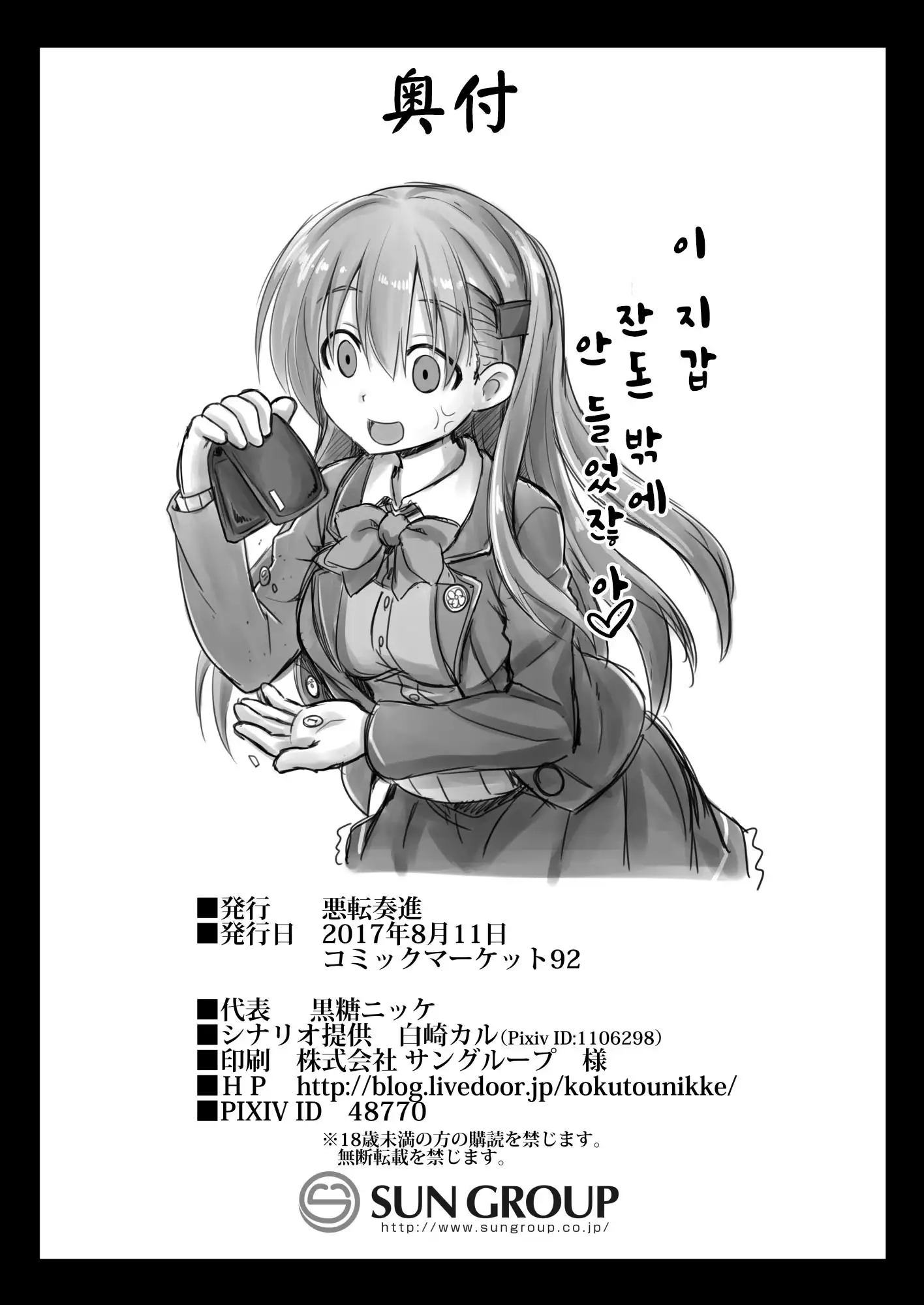 Kanmusu Chakunin Suzuya Baishun Shussan